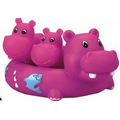Rubber Hippo Family